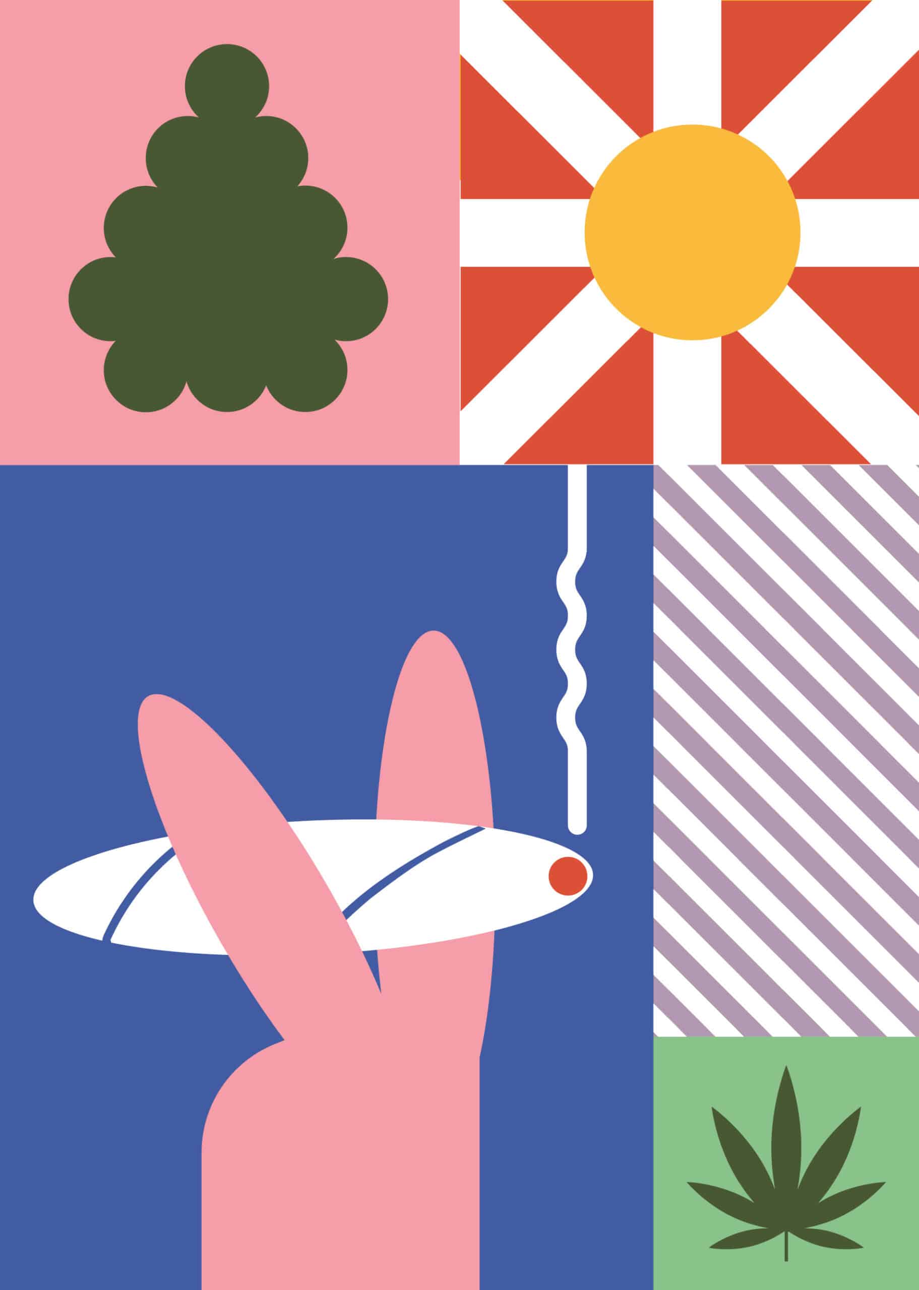 Milligrams branded illustration