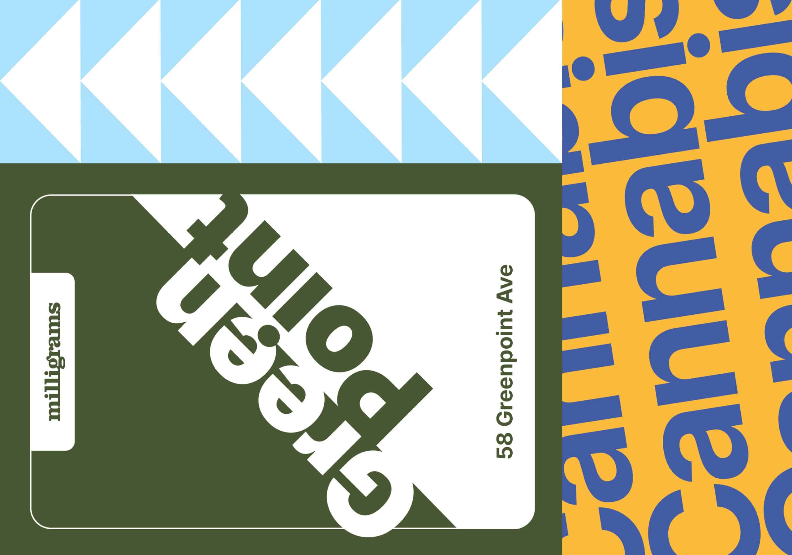 Milligrams branded illustration